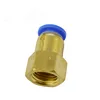 China manufacturer PU push quick fitting ,pneumatic air Tubing quick fitting ,one touch PU connector