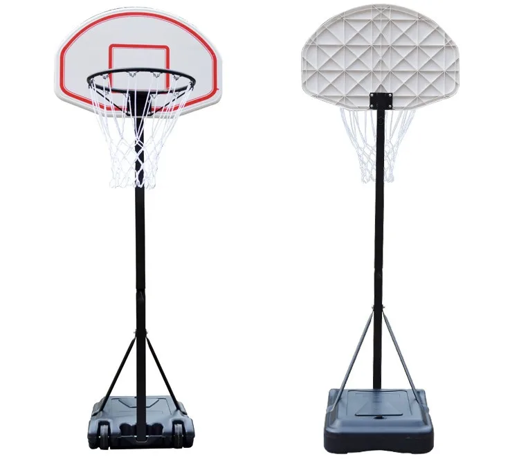 Children Height Adjustable Basketball Backstops With Telescopic Pole