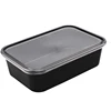 Plastic one time use food container sushi box