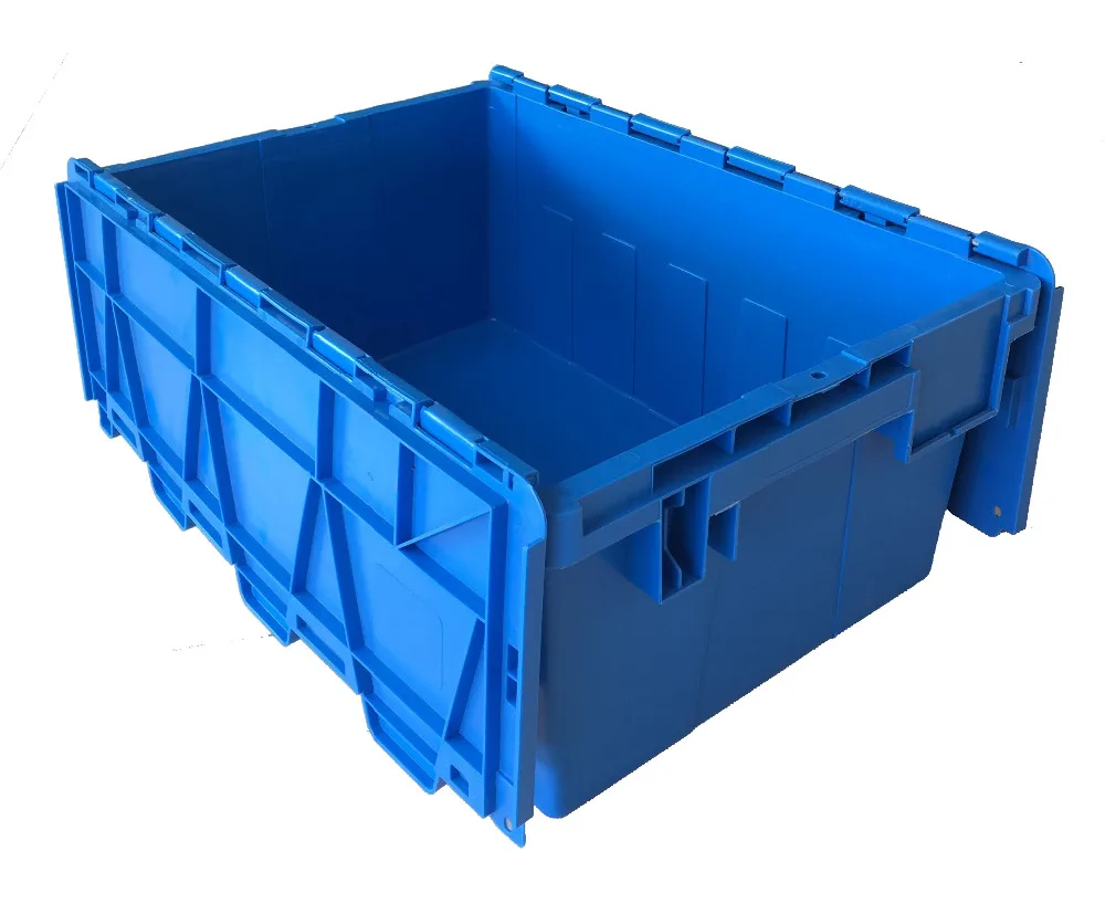 flat storage boxes with lids