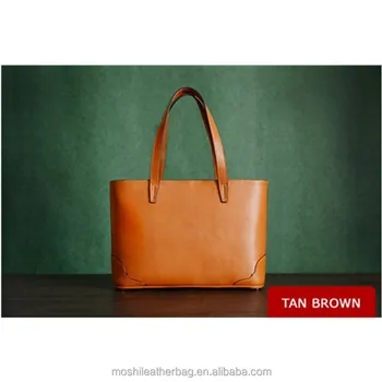 Handmade Italian Vegetable Tanned Leather Tote Bag Lady Handbag Handmade Italian Vegetable Tanned Leather Tote Bag Lady Handbag Designer