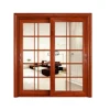 Bonason Aluminium Profile Glass Grill Mosquito Net Window with Interior and Exterior Double Sealing System VS PVC Windows