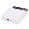 Micro USB 5pin V8 female to 30PIN Dock male for Apple iPhone 4 4S for iPod iPad 2 3 Samsung Adapter
