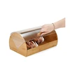 Large Capacity Container Holder Bamboo Box Bread