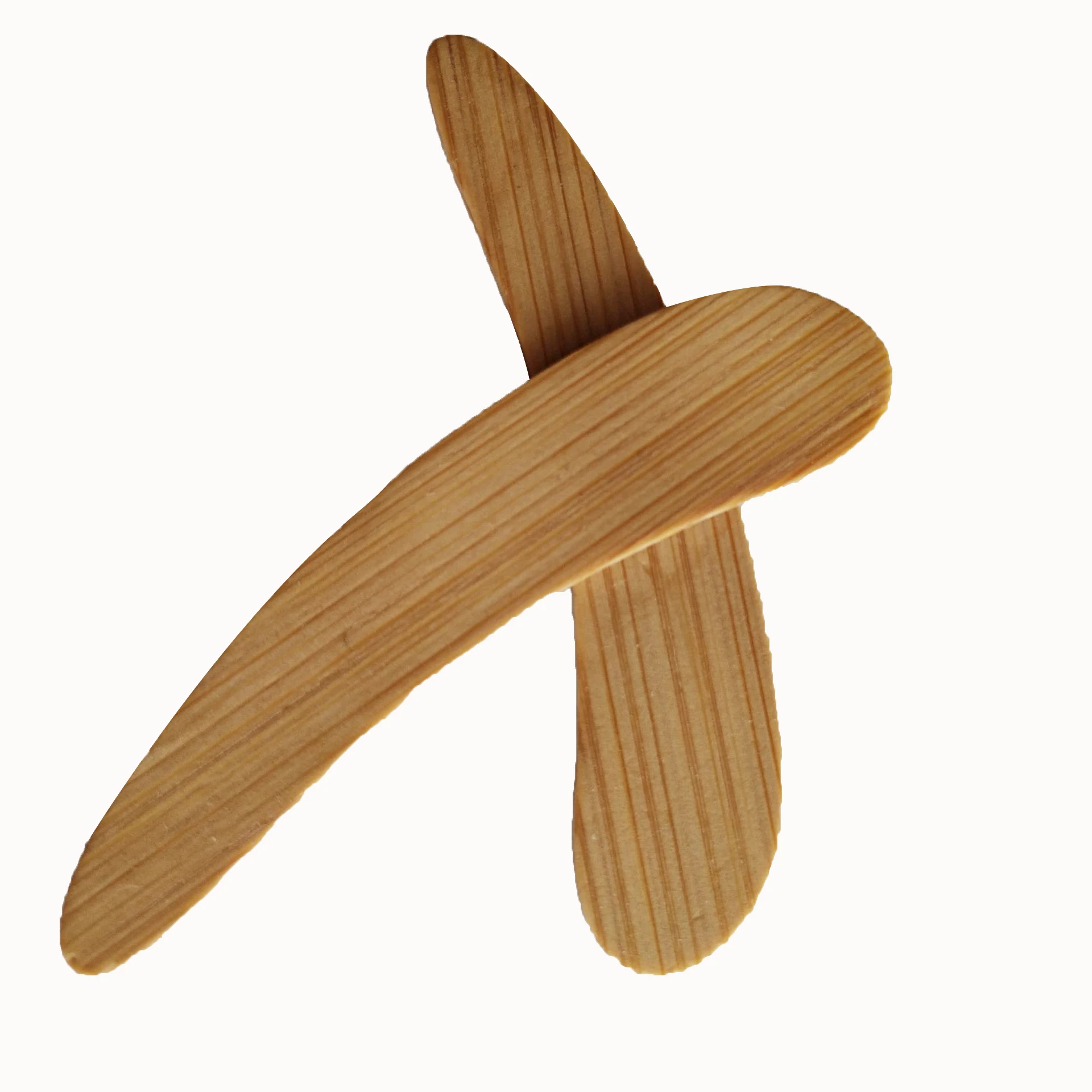 Wholesale Ecofriendly Knife Bamboo Spatula Bamboo Wooden Body Face