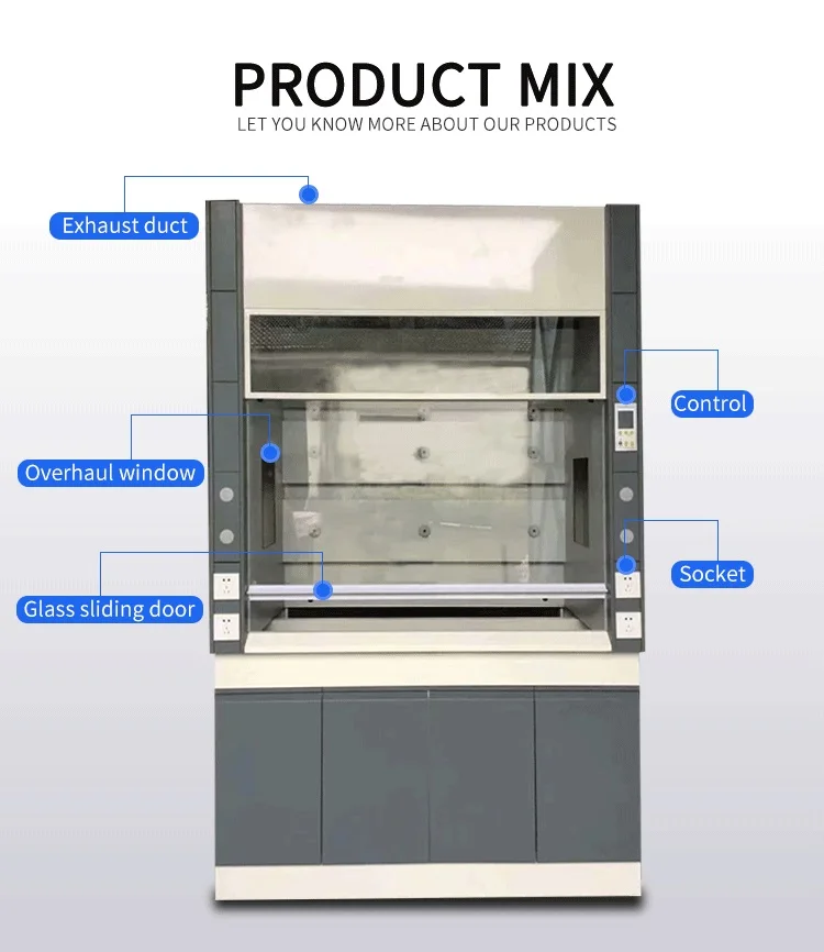 Laboratory Furniture Lab Fume Hood 1.2meter Chemical Fume Hood Buy