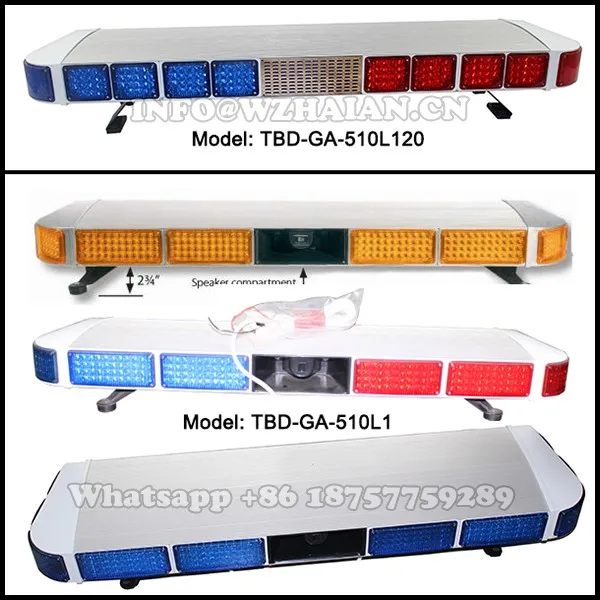 510L1 Red blue police led warning flashing lightbar6.jpg