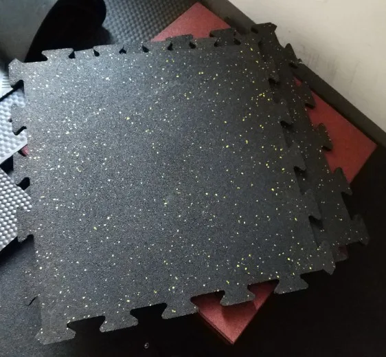 Gym Floor Rubber Mat Fitness Equipment Waterproof Non Slip Rubber Mat