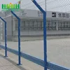 PVC Coated 3D Triangle Bending Fence with Different Posts