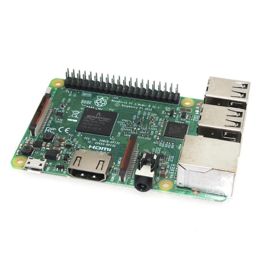 Raspberry Pi Model 3 B Wifi and Bluetooth on board
