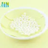 Best prices round cheap clear plastic pearl beads for wedding dress