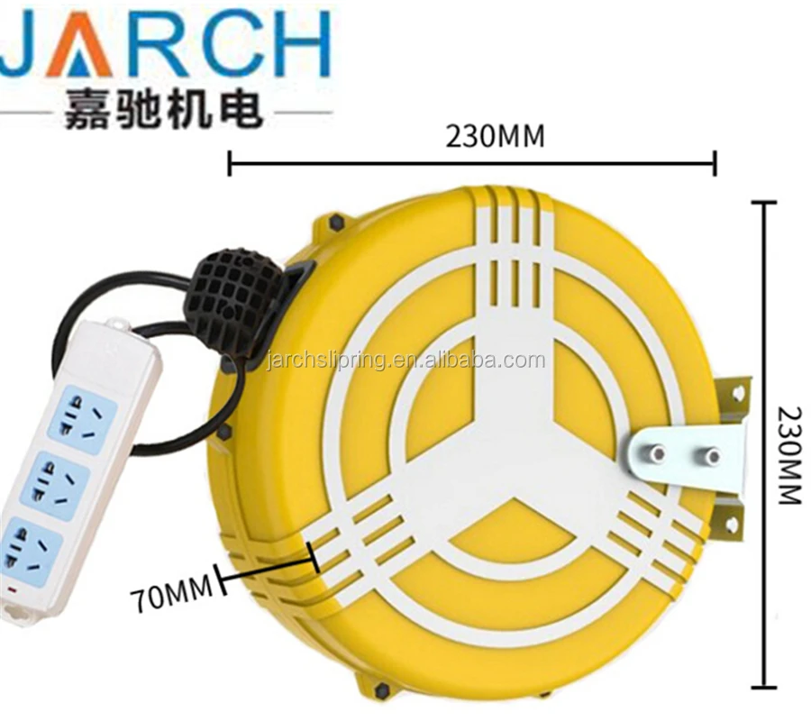 Mini Cable Hose Reel 220v Power Lowes Electrical Cord Reel Retractable