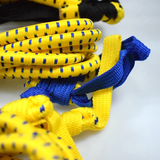 12mm Yellow 300 Elastic Rope Bungee Cord Trampoline Rope With bing