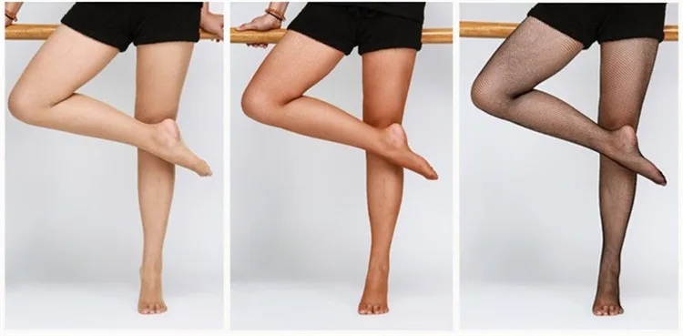 Free Sample Promotion Women Girls Soft Latin Stockings Fishnet Tights