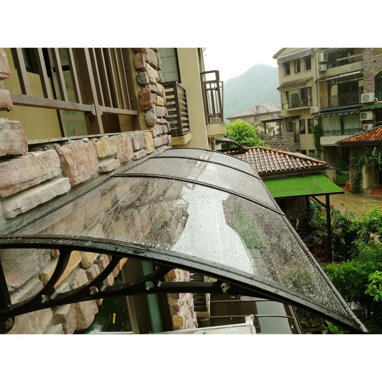 Polycarbonate Plastic Cover Gazebo Sunshade Awning Polycarbonate Plastic Cover Gazebo