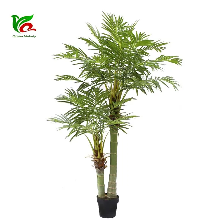 Household Plants Green Evergreen Tree Simulation Plant Artificial Areca
