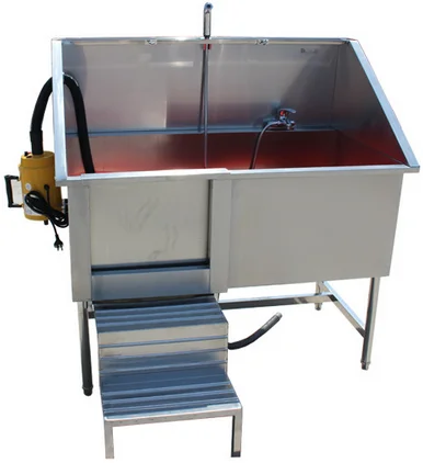 Pet bath sink electric lifting