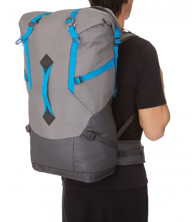 40l Rolltop Climbing Backpack For Vertical Adventures Trekking Running