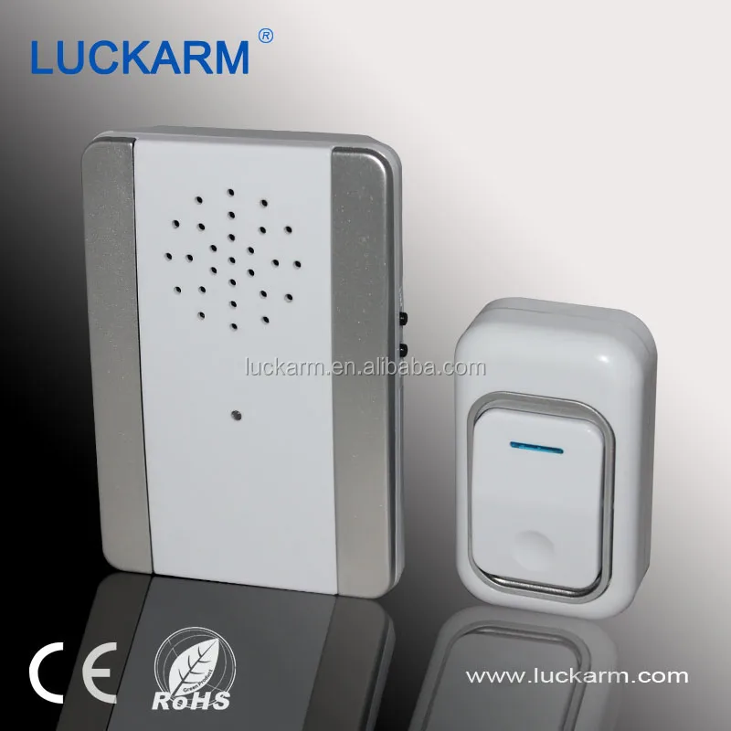 Waterproof Wireless Doorbell,Funny Digital Doorbells D3906 With 25