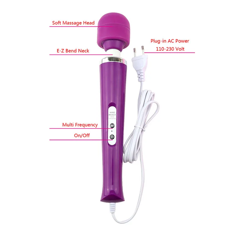 Usb Charger 10 Speed Magic Vibrating Av Massager Wand Buy Erotic