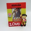 Factory direct resin photo frame polyresin ESPANA picture frames for sale