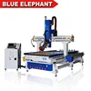 ELE 1330 best cnc wood carving machine , ATC 4 axis cnc router for furniture , wooden stairs