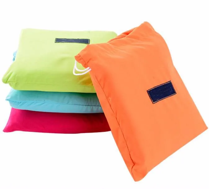 Sleeping Bag Liner With Full Length Double Zipper And Carrying Bag