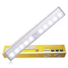 Shareus LED Motion Sensor Lights 10 LED battery powered indoor for stairs wardrobe hallway