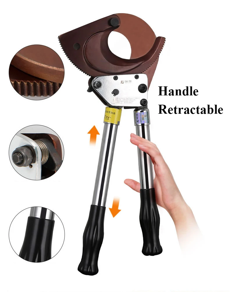 Hand Ratchet Cable Cutter 