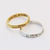 Customized Travel Memorial Latitude Longitude Coordinates Ring Location Remembrance