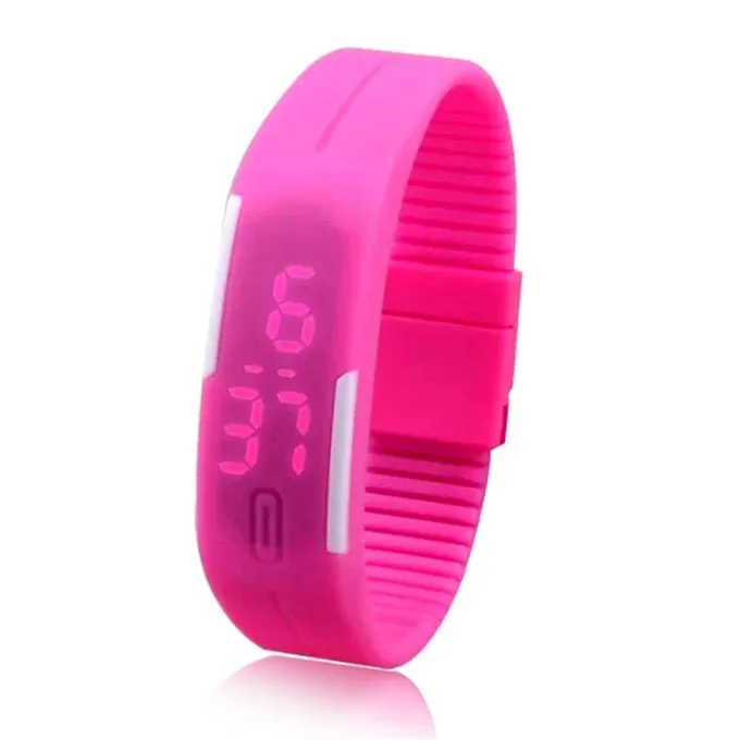 most fashionable sport square color watches silicon ultra thin led watch silicone kid watch - Color Watches most fashionable sport square color watches silicon ultra thin led watch silicone kid watch - Color Watches