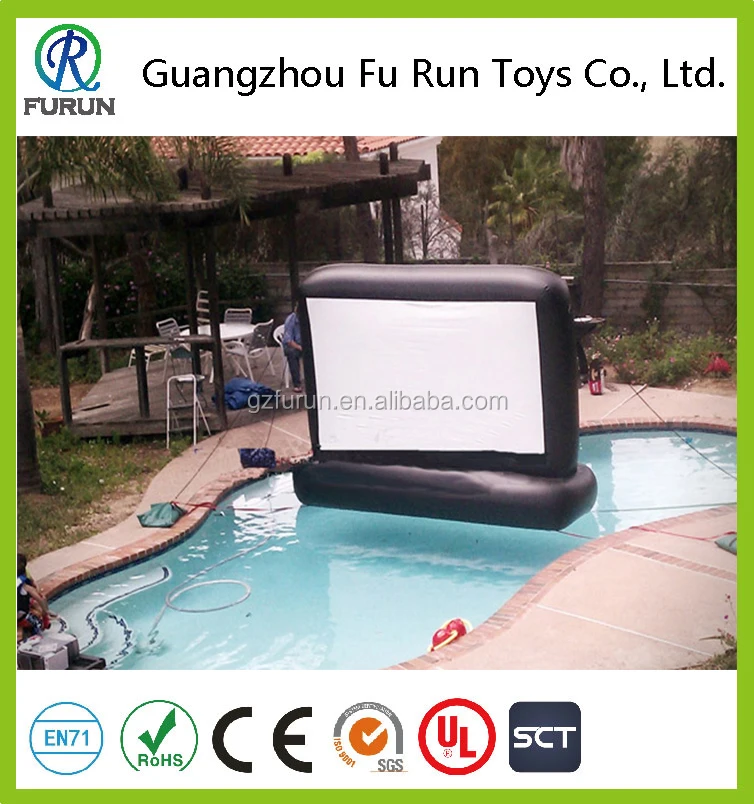 inflatable screen and projector rental