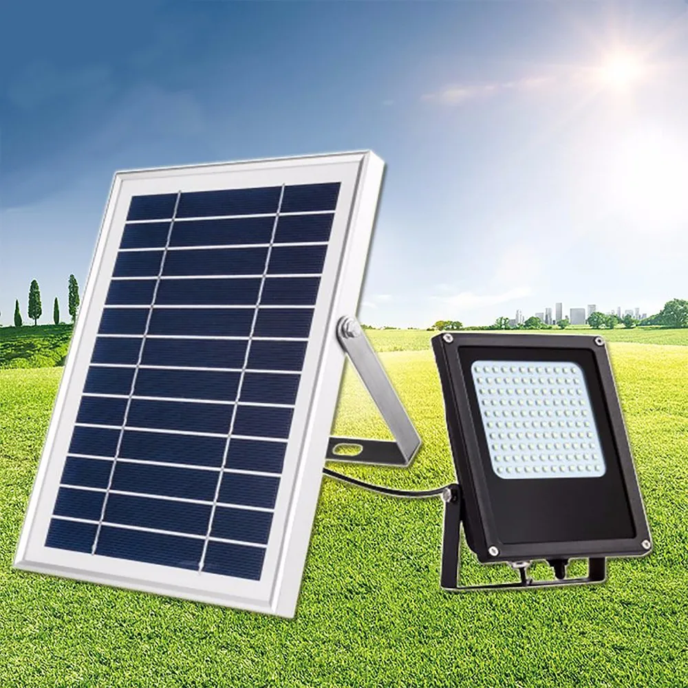 高品质 80 瓦特太阳能户外投光灯太阳能光路 - buy 太阳能泛光灯,节能