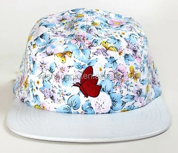 blank 5 panel camp hat