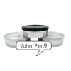 New Design Aluminium ring pull Top Canisters easy open tins with lids