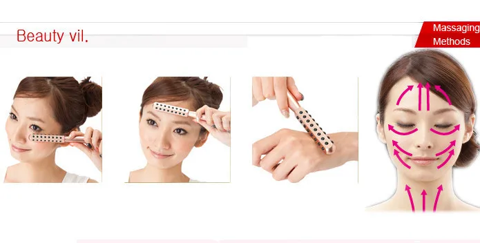 40 grains germanium face roller massager