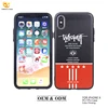 2019 World Cup Design Football mascot Customized combo Phone Case for iPhone X