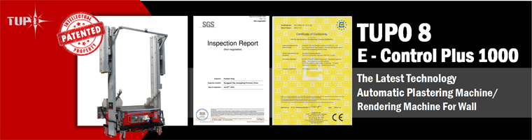 wall plastering machine