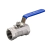 Manual Stainless Steel Reduced Bore Female Thread 1PC Ball Valve