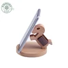 Promotional wooden pony mobile phone table holder