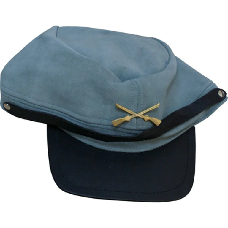 suede military cap