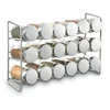New Arrival Kitchen 3-tier Free Standing Countertop Spice Rack Stainless Steel Storage Rack Organizer