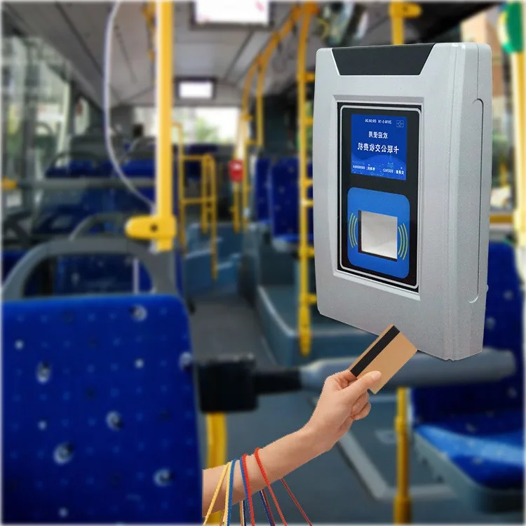 Bus Pos All In One Bus Smart Card Reader Student Card Validator Swiping