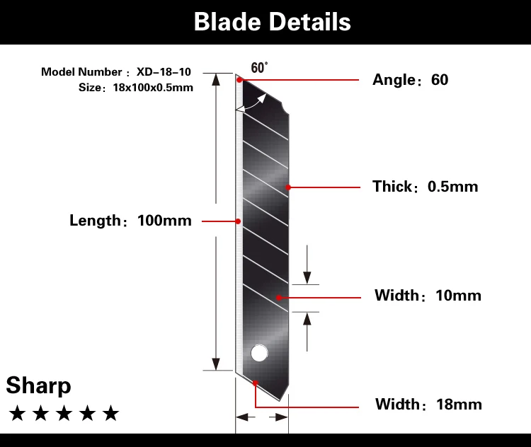 Aluminium Alloy 18mm Blade Cutter Knife Buy Aluminium Alloy 18mm Blade Cutter Knife,Aluminium