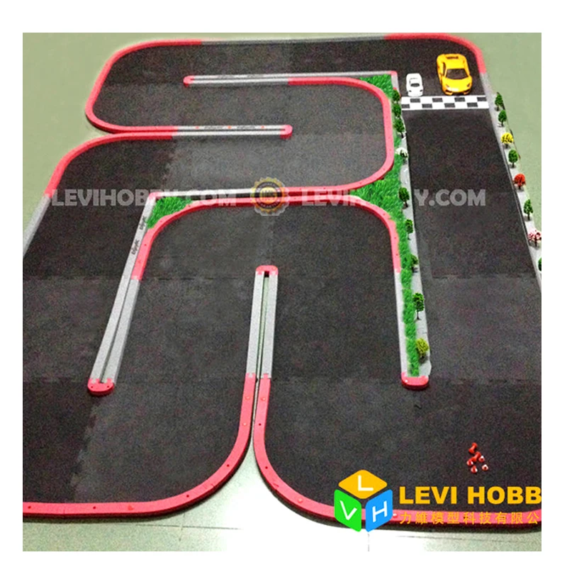 LEVIHOBBY 3X2 M miniz GrandPrix Circuit RC Voiture Course de Piste Piste UsineAccessoires de