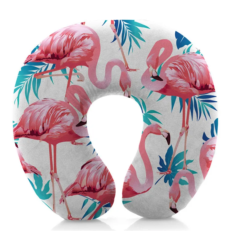 flamingo travel pillow