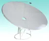 c band 240cm 6 panel satellite dish antenna