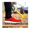 Ultra light labor insurance shoes breathable lightweight work steel toe caps anti-smashing anti piercing safety shoes