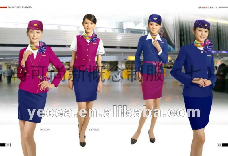 Airline Classical Design Flight Attendant Uniforms Buy Attendant