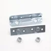 sofa bed hinge Folding bed hinge steel finish zinc plated with fixed bolt and nuts 1sets per color box.